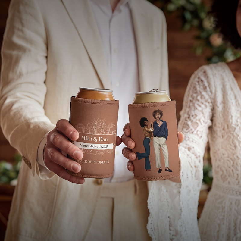 Wedding Stubby Holders